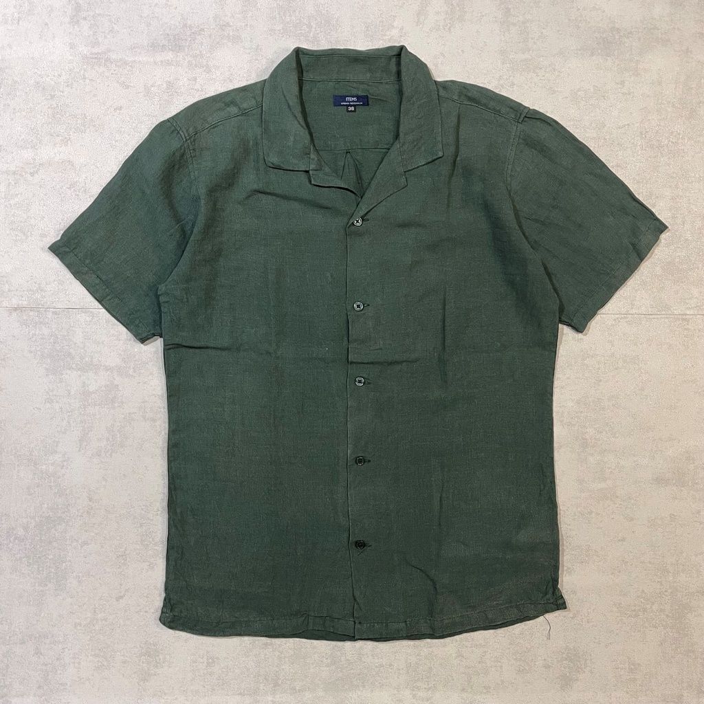 Kemeja / Open Collar Shirt / Kemeja Open Collar - Items Urban Research Japan