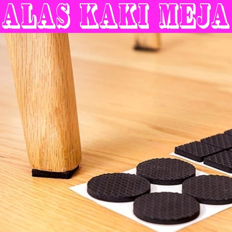 ALAS KAKI MEJA  kursi karet anti selip slip bantalan tatakan ganjalan ganjal ganjel anti goyang kulk