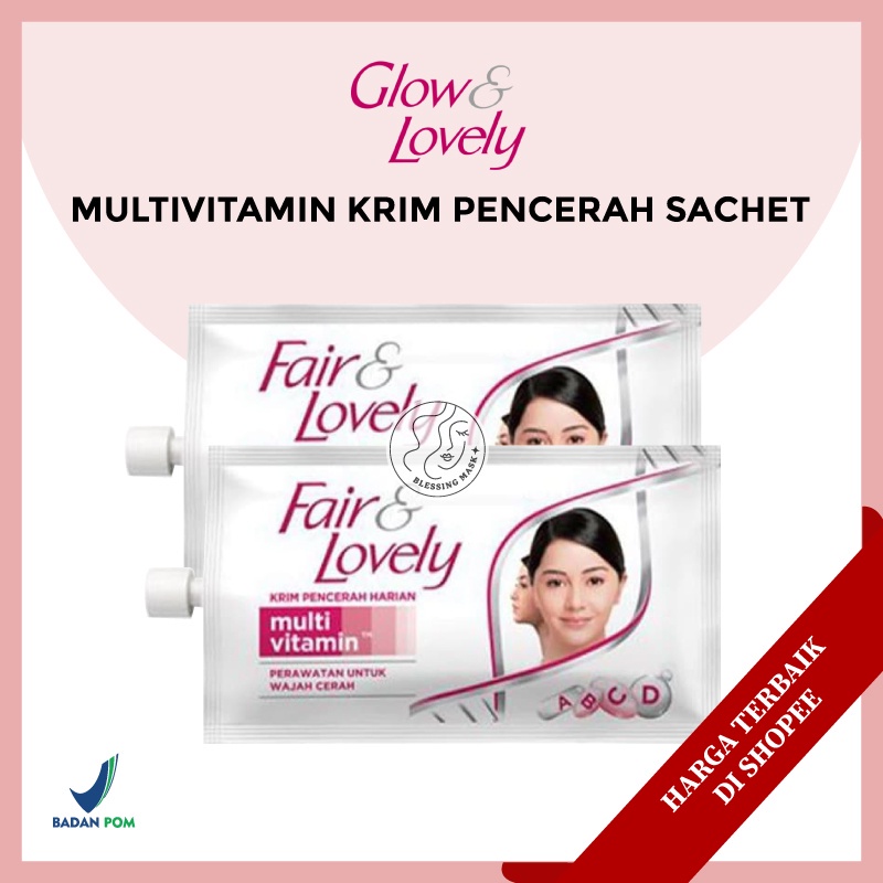 Nama - Fair&amp;Lovely (Glow &amp; Lovely) Cream Sashet