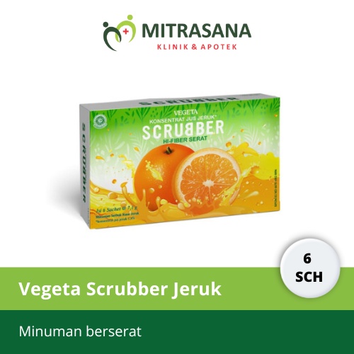 

VEGETA Scrubber Rasa Jeruk 6 Sch - Minuman Berserat