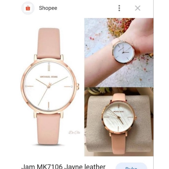 jam tanga wanita  mk7106 original