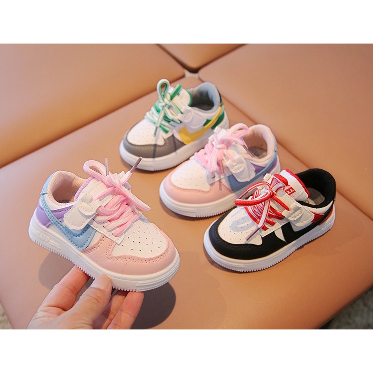 Sepatu Sneakers Anak Anak Laki Perempuan Nike BAFP 3 WARNA IMPORT 21-25
