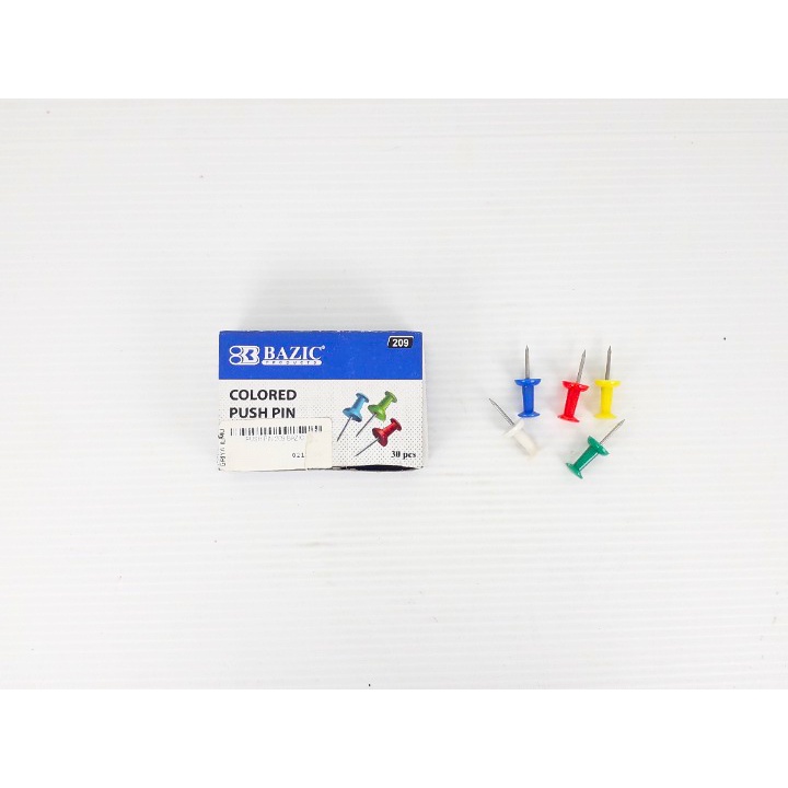

Push Pin/Jarum Tekan/Paku Pin BAZIC 209 (0211284)