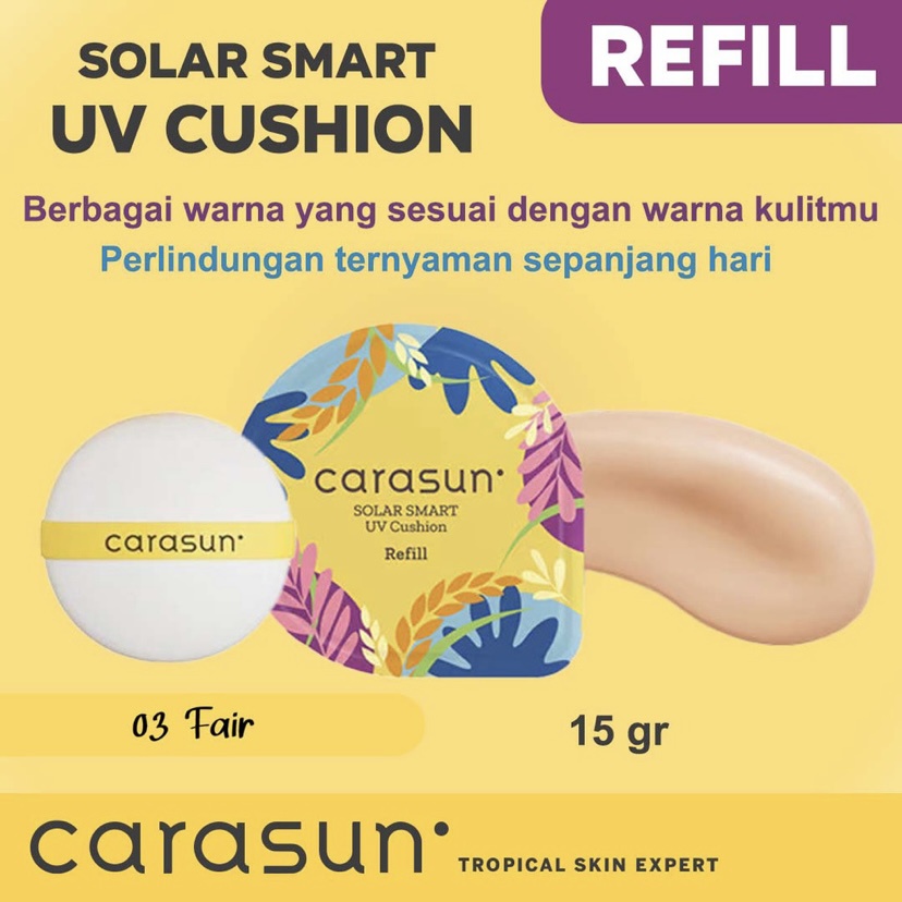 CARASUN Solar Smart UV Cushion (Refill) 03 Fair