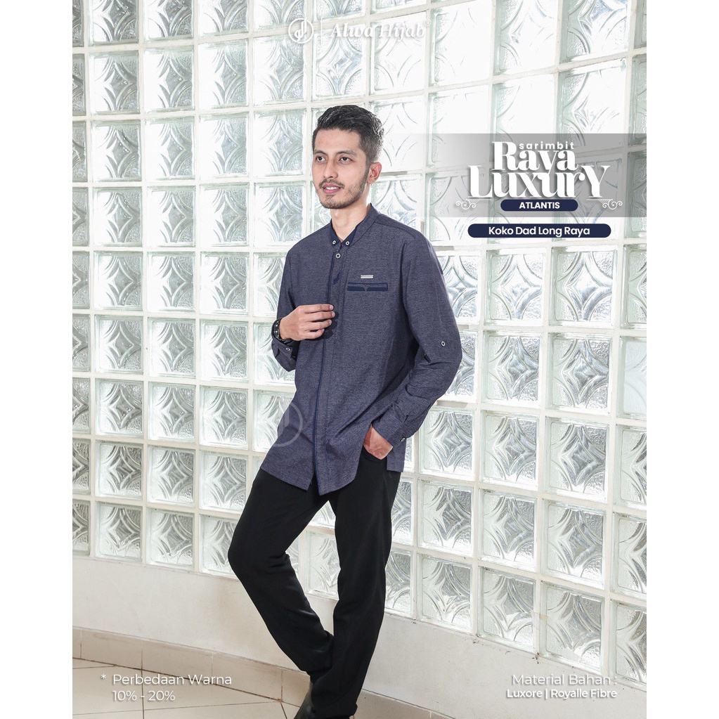 Sarimbit Raya Luxury KOKO Dewasa Lengan panjang by Alwa Hijab