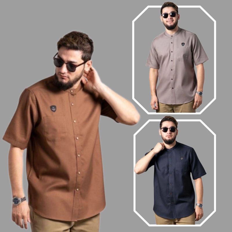 Baju Koko Kurta Dewasa Lengan Pendek original premium dengan Bahan Toyobo M L XL