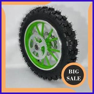 Roda Set BELAKANG Mini Trail 2.50 - 10 BARU ex Copotan Motor 1M4R23 last stok