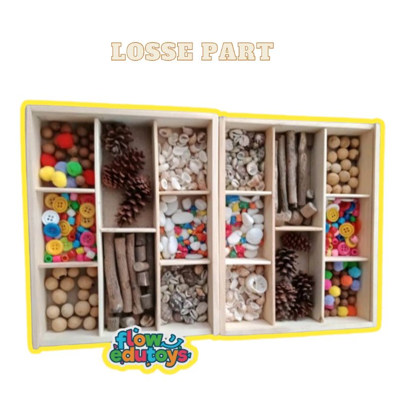 Loose parts_montessori_mainanedukasi / loose parts