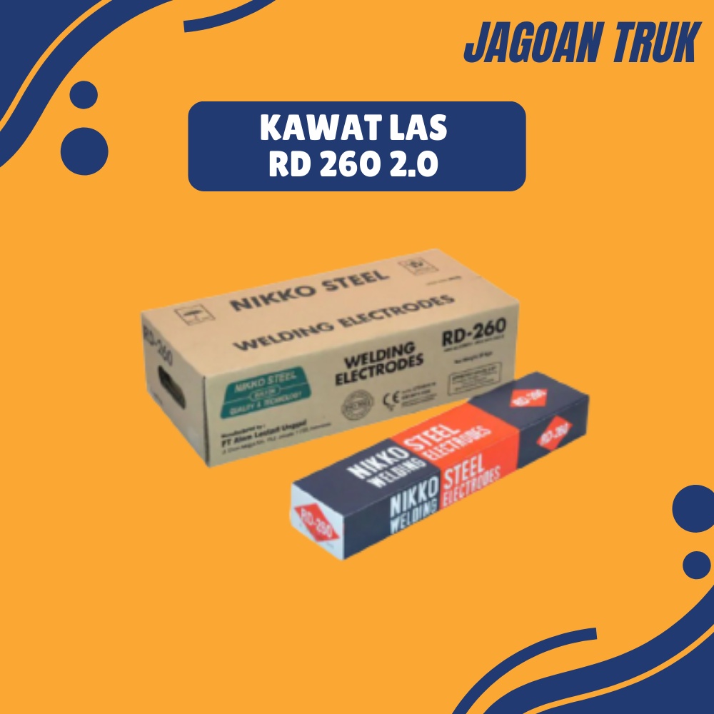 Kawat Las Nikko Steel RD-260 2.0 Ukuran 1Kg