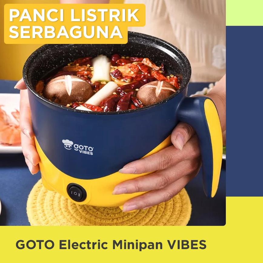 ➺ Goto Vibes Electric Pan Panci Listrik Elektrik Serbaguna Multifungsi ❆