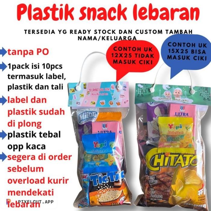 

Plastik Snack Lebaran/Idul Fitri-Hampers Mini Lebaran- Angpao Snack 072