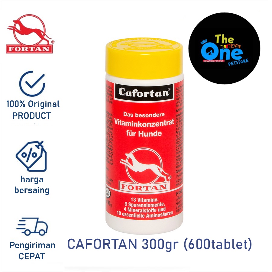 Vitamin Anjing Cafortan 300gr