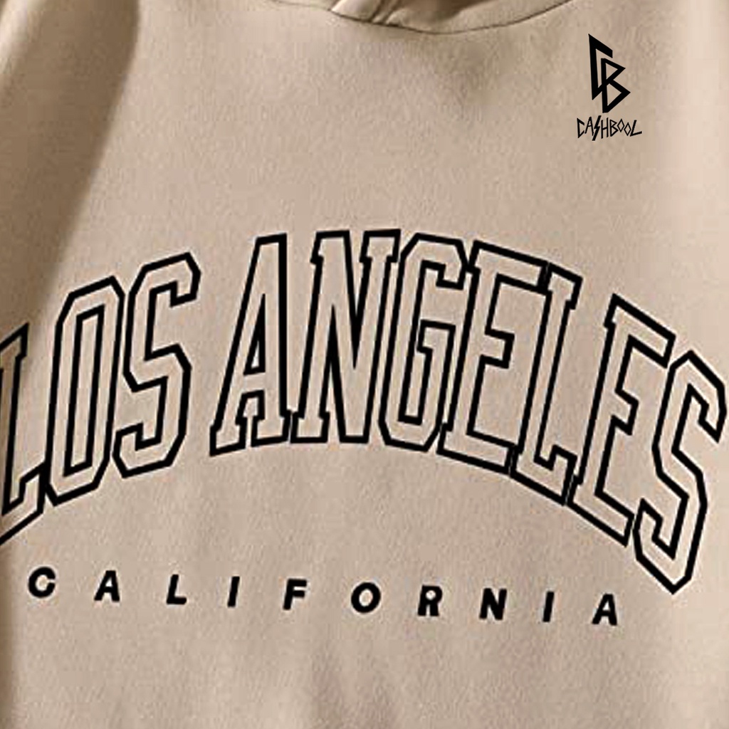 CASHBOOL HOODIE LOS ANGELES Sweatshirt  Oversize Size M-XXL ( Pria &amp; Wanita )