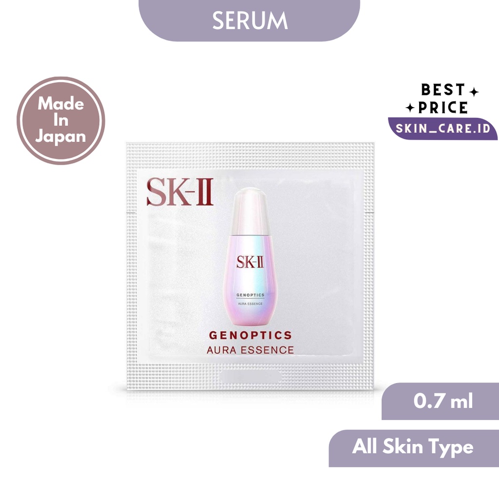 (Original) SK II SK-II SK 2 SK-2 Genoptics Aura Essence 0.7ml - Serum Sachet