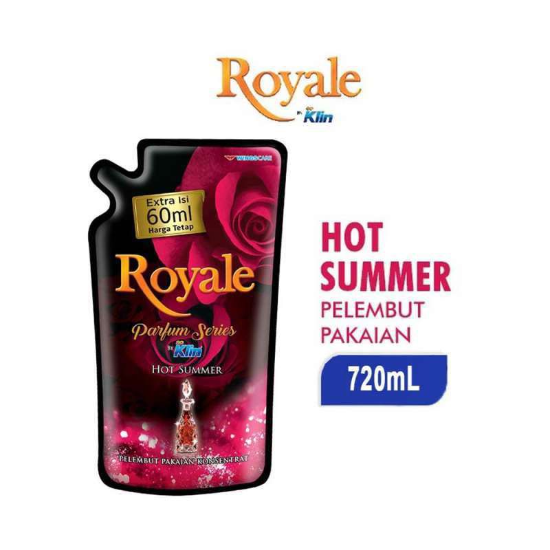 ROYALE parfum series by soklin softener pelembut dan pewangi pakaian / royale parfum series 720ml pewangi pakaian
