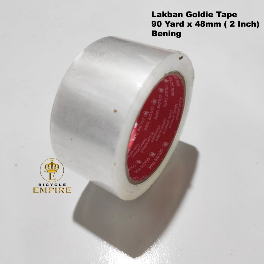 

Lakban Bening Goldie Tape 2 Inch 48mm x 90 yard