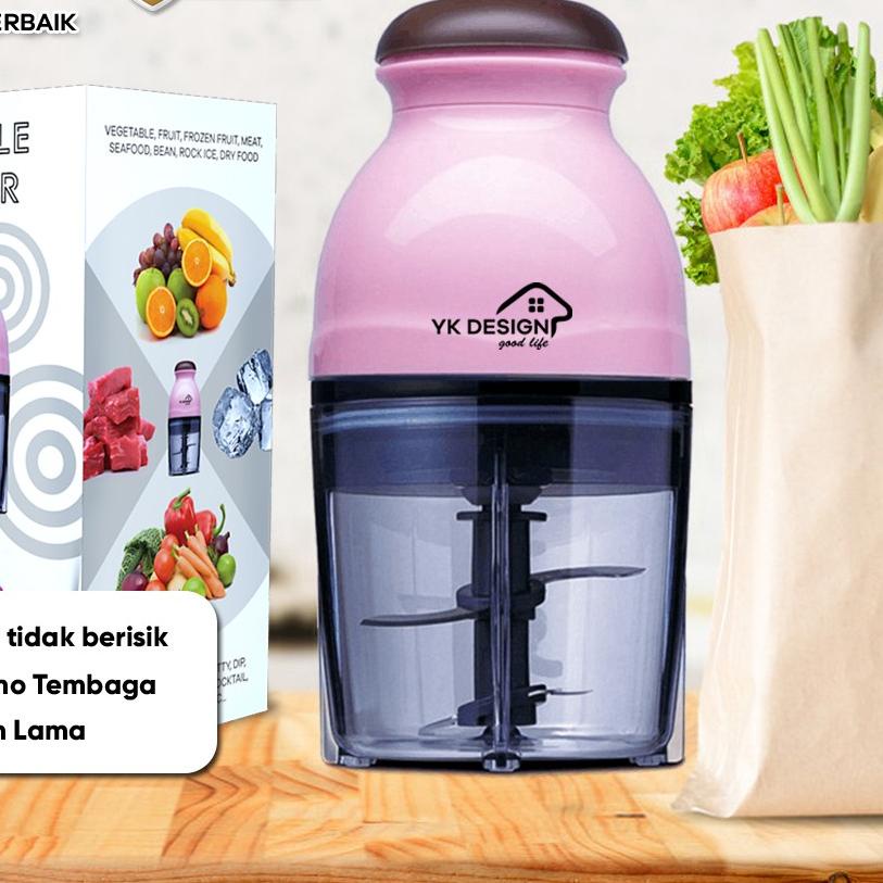 ✯ Blender Penggiling Daging / Blender mini Capsule / penggiling daging ,buah bermerek YK DESIGN YK-1