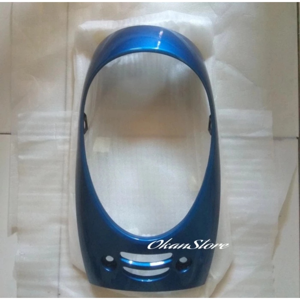 Tameng cover body depan Scoopy fi 2013 - 2016 biru