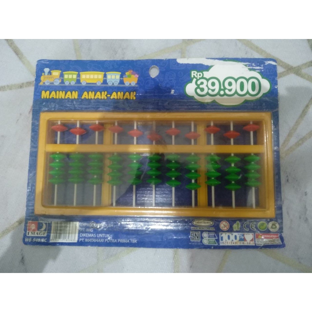 Sempoa belajar anak