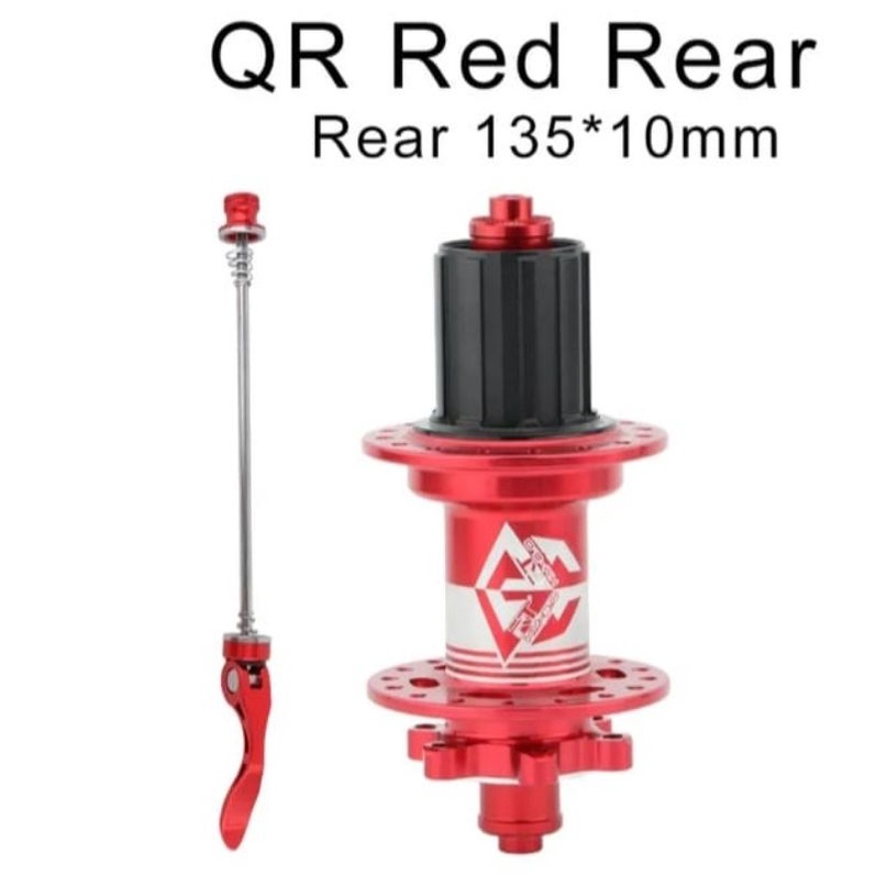 RT Hub Freehub 32 Hole QR  Quick Release Hub Freehub Sepeda