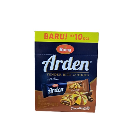 

Arden Cookies Coklat Roma isi 10pcs x 30g