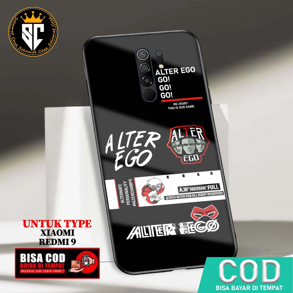 Case Xiaomi Redmi 9 Casing Xiaomi Redmi 9  Selamet Case [ALRE] Case Glossy Case Aesthetic Custom Cas