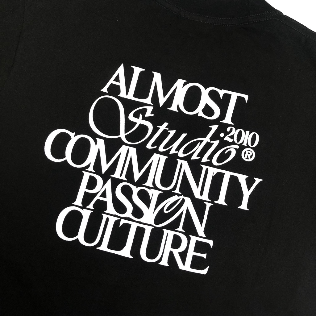 Almost Studio - T-Shirt - Passion - Black