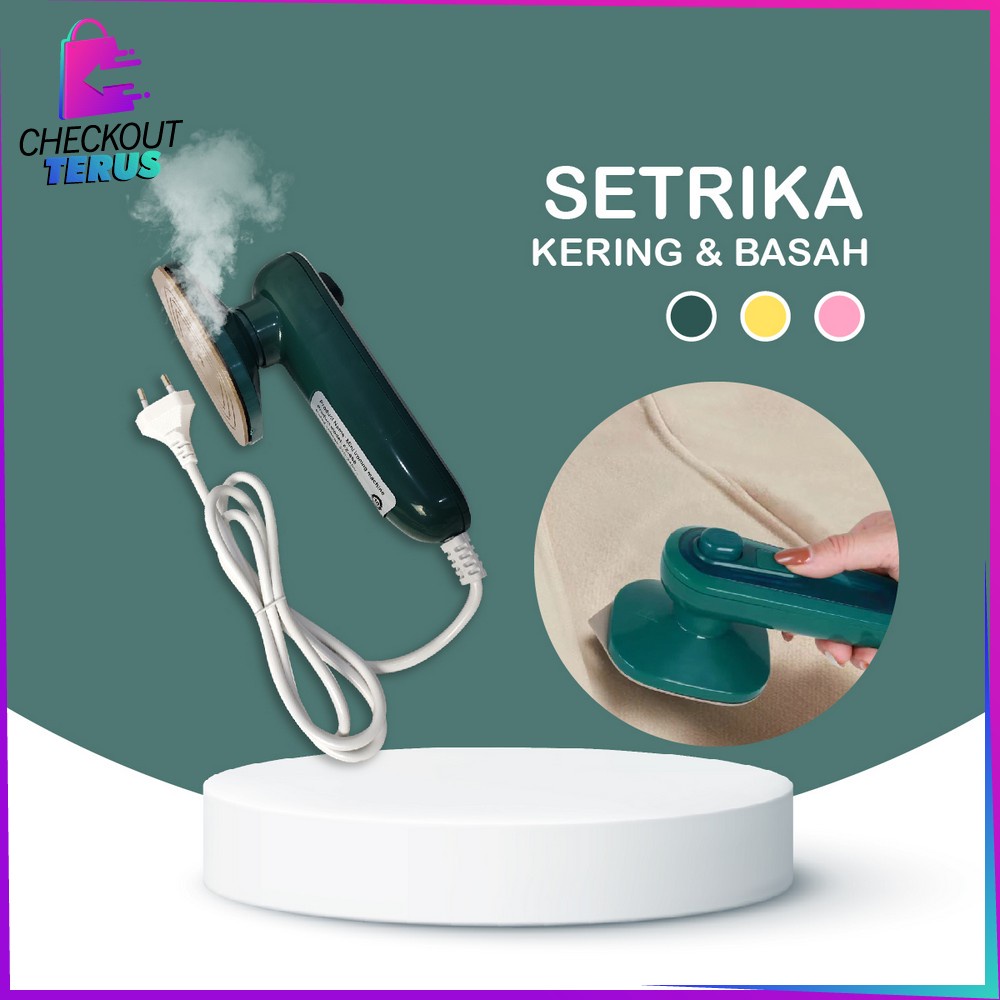 CT C426 Setrika Mini Portable Travel Gosokan Pakaian Traveling Setrika Uap Mini Setrikaan Listrik Electric Steam Kecil