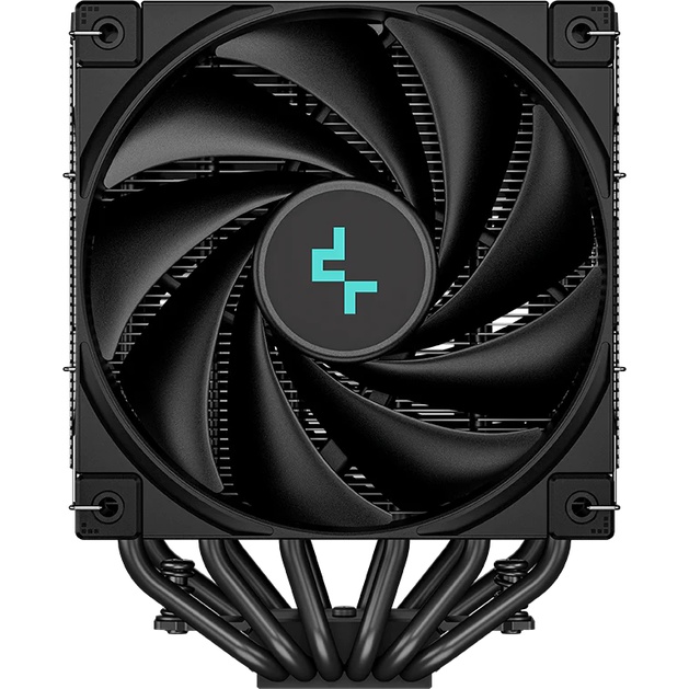 DEEPCOOL AK620 ZERO DARK DUAL TOWER FAN 2x12CM LGA1700 AM5 CPU COOLER