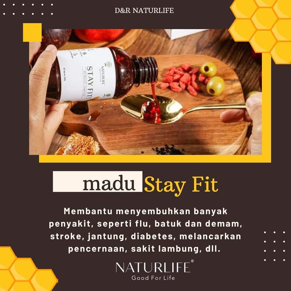 

Madu Stay Fit Memelihara Kesehatan Tubuh by Naturlife Indonesia Madu Original Tinggi Antioksidan Kaya VItamin dan Serat Rendah Kalori Tanpa Gula Tambahan