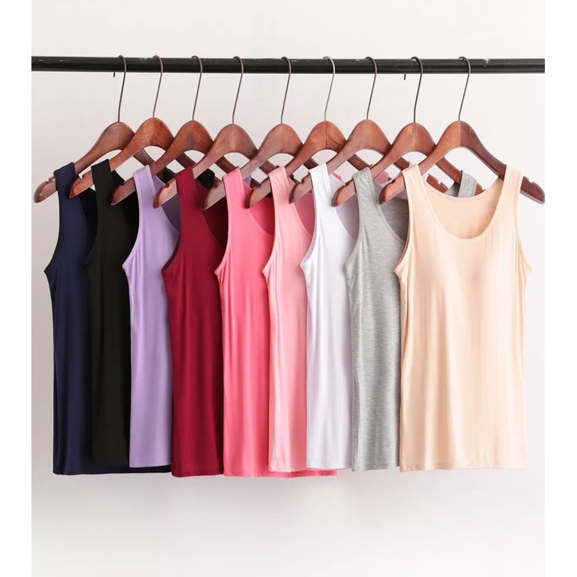 KAOS SINGLET TALI BESAR TANKTOP WANITA WARNA RANDOM