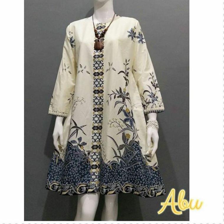 BEST SELLER Tunik Batik Wanita Terbaru 2022 Kekinian Atasan Batik Jumbo Ld 120 Busui Tunik
