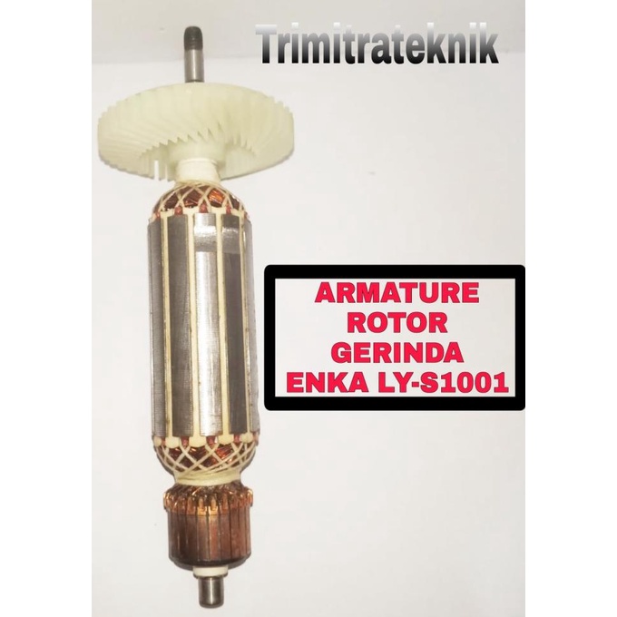 Armature - Rotor - Angker Sparepart Mesin Gerinda Enka Ly-S1001