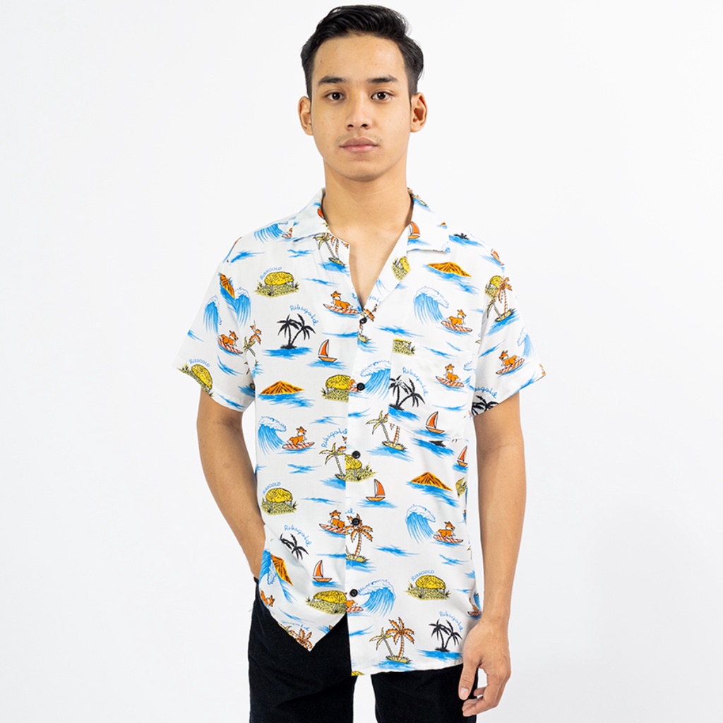 Ribsgold Kemeja Pattern ChillBeach