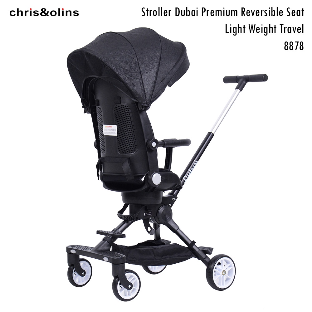 ChrisOlins 8878 Stroller Dubai Reversible Light Travel Kereta Dorong