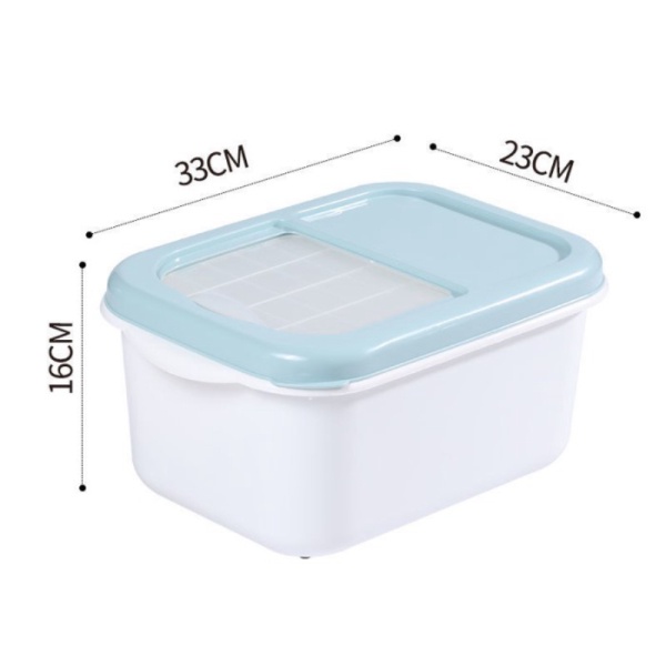 

Unik Tempat Beras Penyimpanan Makanan Beras Box Storage - BB003 - BB003S BIRU Berkualitas