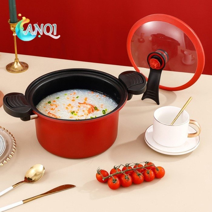 Prestoku Anqi Shop Panci Presto Teflon Pressure Cooker Pot Anti Lengket