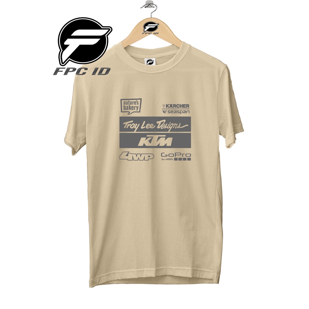 Kaos Distro Sport Ktm Troy Cotton Combed 30s Premium Fpc Id