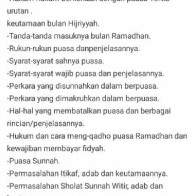 

Kitab Fiqih Puasa Marhaban Ya Ramadhan lengkap