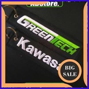 Gantungan Kunci Motor Mobil Bordir KAWASAKI GREENTECH 1M4R23 tools