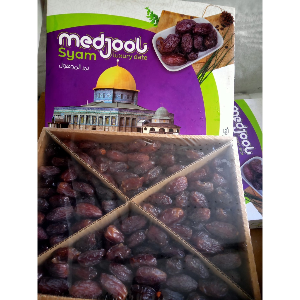 

(BISA COD) Kurma Medjol 250Gr | Premium Medjol Dates | Garansi ORIGINAL | Organik