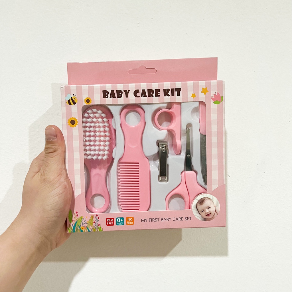 LS 10in1 Baby Care Nail Kit Gift Set Alat Perawatan Bayi Hadiah Lahir