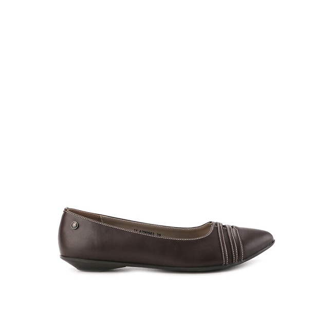 Sepatu Flat Triset Shoes Original TPR outsole Ballerina Kuliah Anggun Asli 100% TF4200 Moccasin Wani