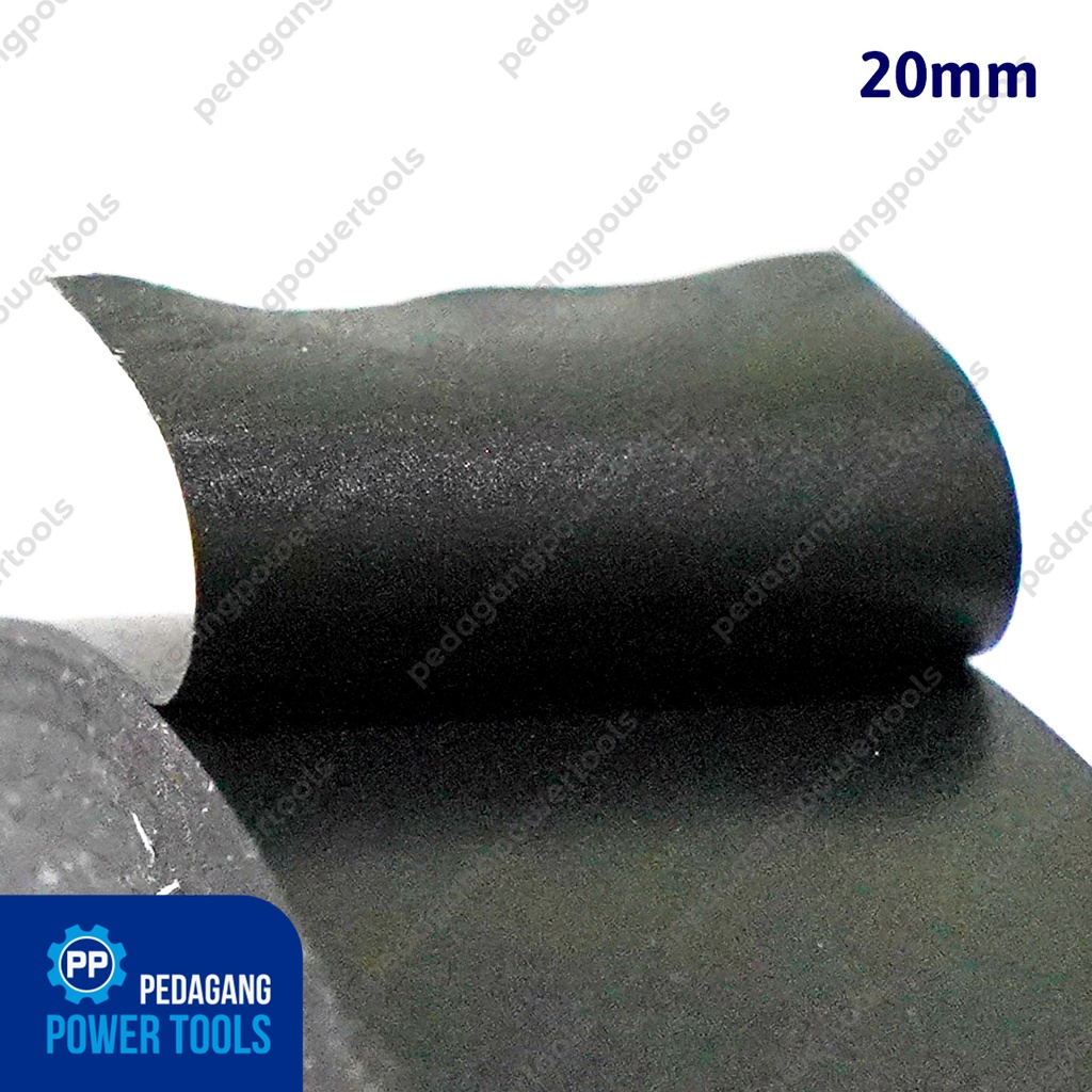 KENMASTER TP-01 20 meter Lakban Listrik Isolasi Kabel Hitam Vinyl Tape