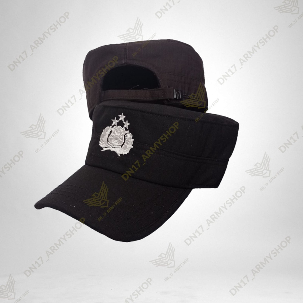 Topi Komando HITAM/COKLAT BINTARA Polri