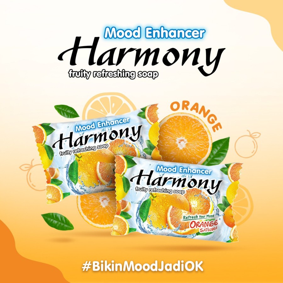 Sabun Mandi Batang HARMONY Aroma Buah 70gr