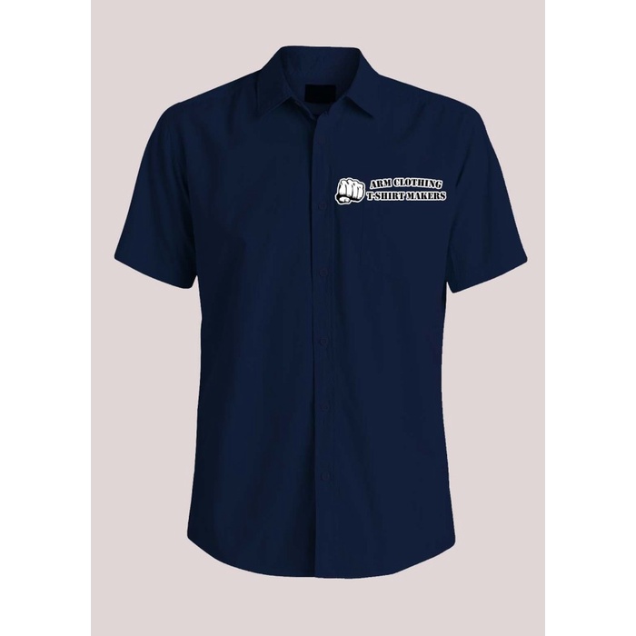 KEMEJA NAGATA DRILL CUSTOM BORDIR DAN CUSTOM KEMEJA SATUAN