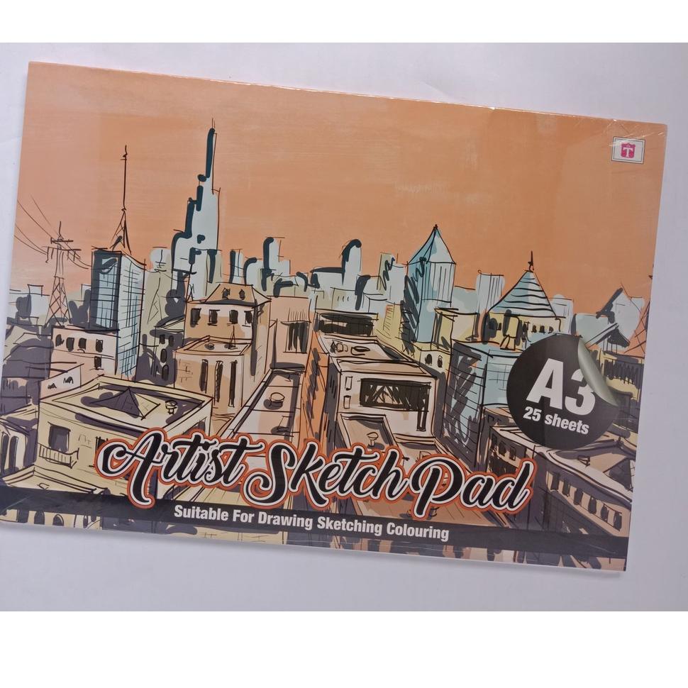 

kode Oo5O9 Sketchbook A3 isi 25 lembar