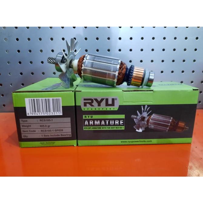 Armature Ryu Mesin Circular Saw 7 Inch Rsc185-1 Rsc 185 Sparepart