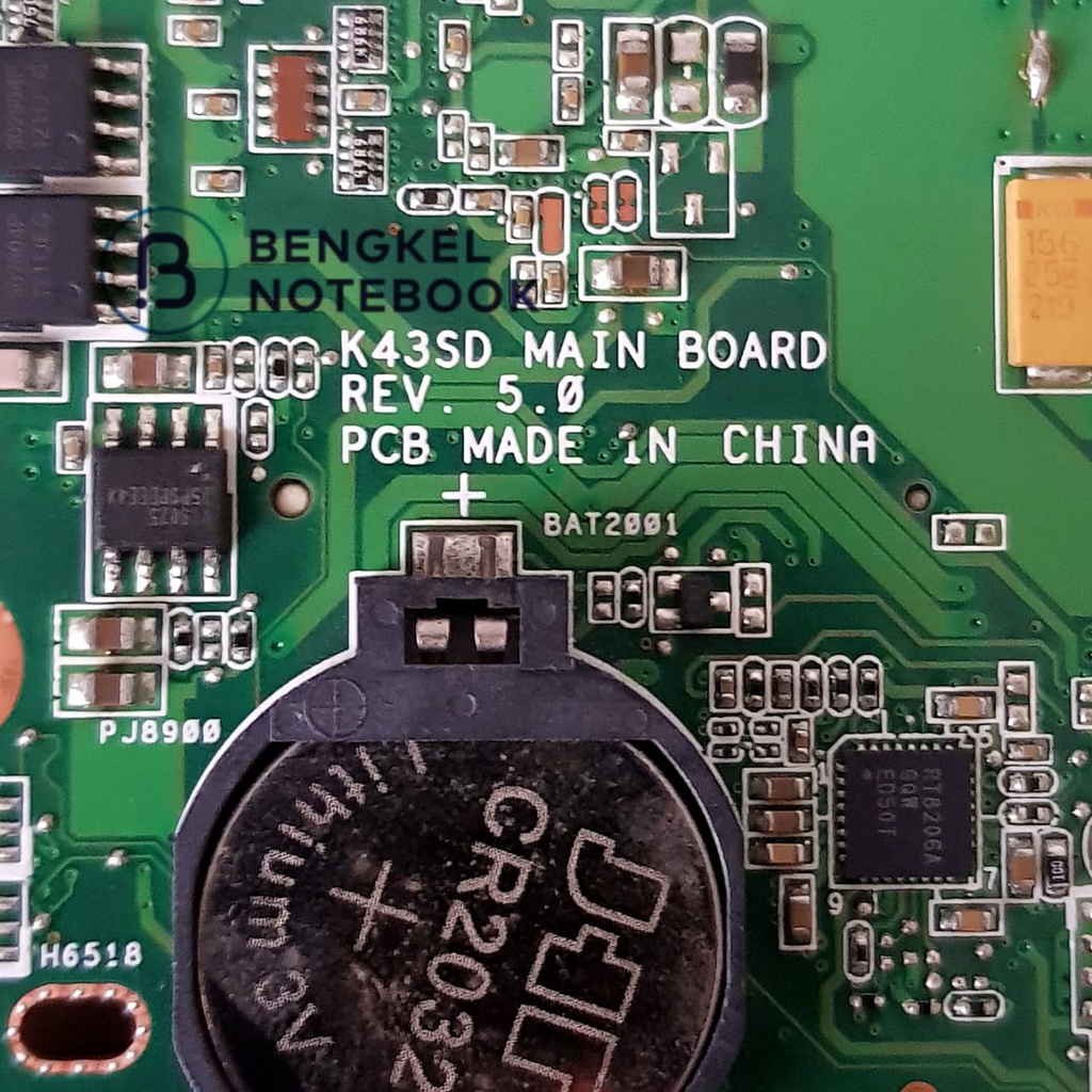 Motherboard Asus A43 X43 K43SD Rev 5.1 Proc Intel Core i5 VGA Nvidia